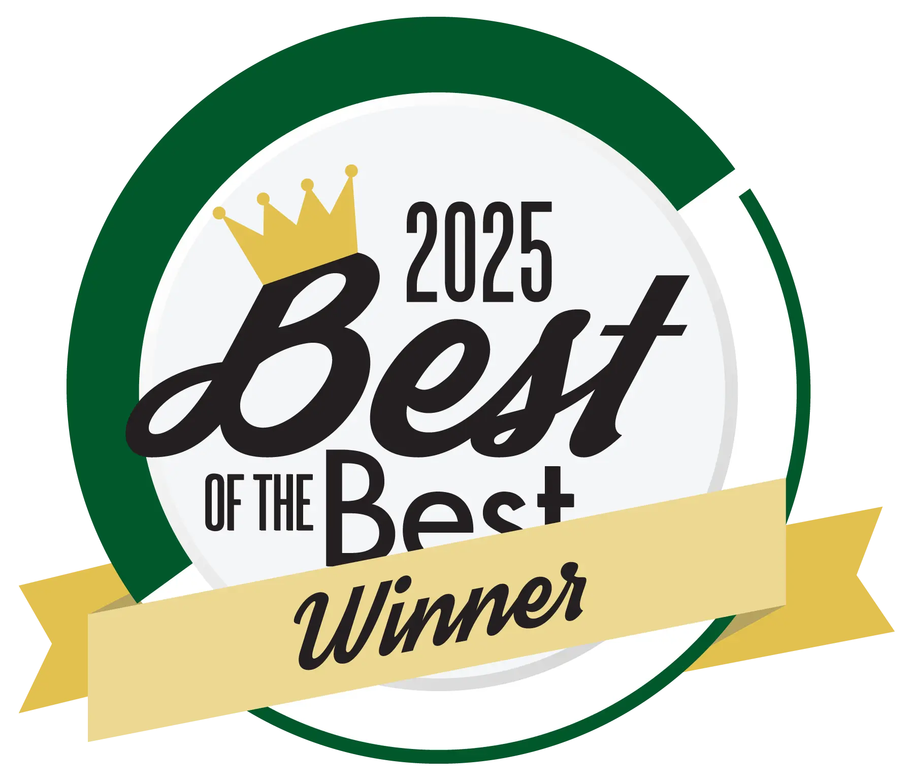 Hawkins Landscaping Inc - BOB 2025 Winner Badge - Best Landscaping Company
